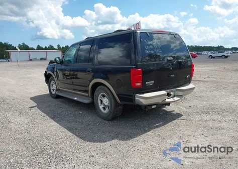 2002 Ford Expedition Eddie Bauer from USA, damaged, VIN 1FMRU17W12LA98870